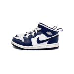 Jordan 1 Mid Valge Metallik Kuldne Obsidiaan TD 640735-174 27