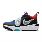 Nike Team Hustle D 11 Pehmendus Hingavad Madalad Laste Korvpallijalatsid Must Sinine FJ1390-001 40