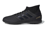 Adidas Predator 19.3 S&uuml;nteetiline nahk Libisemisvastased, Kulumiskindlad, Hingavad Keskmise k&otilde;rgusega Laste Jalgpalliketsid Must G25801 28.5