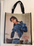Arva STRAY KIDS HYUNJIN KOREA POP-UP Lookbook Tarp-kott Denim-nokkm&uuml;ts V&otilde;tmehoidja Tarpaulin bag gray