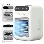 Mini konditsioneer Lauaventilaator Vaikne veejahuti 500 ml LED
