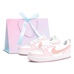 Nike Court Borough Strawberry Jelly Low top Skateboard Shoes Women's Orange Pink DV5456-111(Team1121-) 40 white