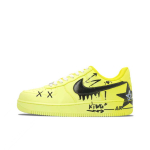 Nike Air Force 1 Cheese King Star PU Kulumiskindel Tugevust suurendav Madala s&auml;&auml;rega Rula kingad Unisex CW2288-111(TeamSSR-) 42.5 yellow