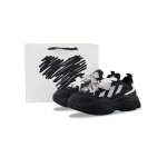 Adidas Originals OZGAIA Kulumiskindlad Madalad Paksude Taldadega Tennised Naistele Must H&otilde;bedane JQ4110(Team840--) 39⅓