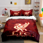 Kuldne liverbird, tekst LFC . Voodipesukomplektid Tekikotikomplektid Tekikotid Padjap&uuml;&uuml;rid(1 * Tekikott 2 * Padjap&uuml;&uuml;ri, ilma tekita) 135x200cm