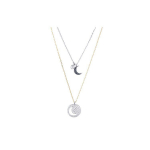 Swarovski Kristall Soovide Kuu Ripatsikomplekt Naiste kaelakee 5272242 Box (Random Color)