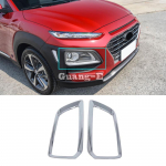 Auto esitulede raami stiilne ABS kroomkatte liist 2 tk Hyundai Kona Encino Kauai 2017 2018 2019 2020 jaoks