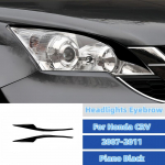 Honda CRV 2007-2011 jaoks Klaverimust Auto Esitulede Kulmukarva Silmalaug Katte Kaitsekate Kleeps V&auml;lis Tuning Tarvikud