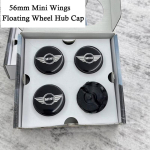 2026 aasta 3D ujuv Mini tiibadele S JCW R56 R50 R53 R55 R57 R60 F54 F55 F56 autotarvikud 56MM ujuvad rattakatted phgqd66 56mm gray