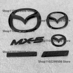 Mazda MX5 l&auml;ikiv must ABS Esiv&otilde;re Embleem Tagaluugi M&auml;rk t&auml;hed Kleebis Mazda MX-5 Miata NC ND Logo Tarvikud rwjaz44 MX5 NC