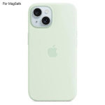 iPhone 15 korpus, &uuml;hildub MagSafe'iga, vedel silikoonist telefoni tagakaas [Induktsioon Popover] - Mi