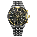 CITIZEN K&auml;ekell AT2576-68E P&auml;ikesej&otilde;uline Eco-Drive Piiratud Mudeli KOLLEKTSIOON Meeste Must Kuld Kuup&auml;ev Sekundin&auml;itur black