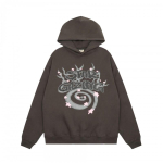 Broken Planet &Uuml;legabariidiline Huppar Koheva Prindiga Fliisvoodriga Unisex T&auml;navar&otilde;ivad Dressipluus 2025 Medium gray
