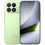 POCO F9 Pro nutitelefon &ndash; Snapdragon 8 Elite Gen 5 / 200MP / 6330mAh &ndash; Must, Valge, Aurora Roheline 12+256GB roheline