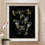 5D Teemantmaal DIY ristpistes t&auml;isnurkne &uuml;mmargune puur Teemanttikandid Mosaiik Pilt Rhinestones Decor Full Round 20X30CM