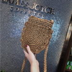 Yogodlns k&auml;sitsi kootud naiste &otilde;lakott Suvine ranna &otilde;lgkott Naiste Shell Messenger kott K&auml;sitsi valmistatud v&auml;ike k&auml;ekott MniCrossbody kott 17*5*18cm beež