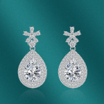 SACE GEMS Klassikaline vasesulamist tsirkoon K&otilde;rvar&otilde;ngad Naiste Ehted Pulmalubadus Peokink roosa