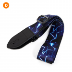 Kitarririhm Mitmev&auml;rvilised rihmad Reguleeritavad v&auml;rvilise tr&uuml;kiga nailonkitarri rihmad