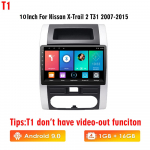Loominguline Androidi autoraadio Nissan X-Trail 2 T31 jaoks 2007&ndash;2015 Multimeedia videopleier Navigatsioon GPS 2 Din FM