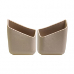 1 paari auto stiilimiskaardihoidja Tugev kleepuvus, vastupidav kleepuv plastprillide &uuml;mbrise hoiukarp