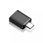 Fonken OTG Adapter Type C to USB 3.0 OTG Type-C OTG USB C OTG Chain Glow Otg telefoni s&uuml;learvuti jaoks must