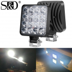 1 tk t&ouml;&ouml;valgusti LED-s&otilde;idutuled riba Offroad 4X4 prožektor 12V Jeep Truck autole mootorratta traktorile maasturile ATV LED esituled valge