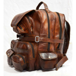 Nahast Kitsakott Seljakott Seljakott Vintage Messenger T&otilde;eline S&uuml;learvuti Pruun Ehtne 11x11x16 pruun