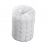 600 tk Kinnituslint, mida on lihtne kleepida kontoris, korduvkasutatav, kaasaskantav 15 mm nailonist konksu kleebis, r&otilde;ngaspunktid, laialdaselt kasulikud valge