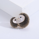 Blucome Fashion Must emailiga Siil Pross Porcupine Pin Naiste V&auml;listasku M&auml;rgi Ehted Armsad Loomade Pross Unisex