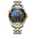 Uus TOP-br&auml;ndi luksuslik meestekell kastiga &auml;rikellaga, veekindel terasest meeste mehaanilised k&auml;ekellad