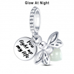 925 h&otilde;bedane v&otilde;lu kameeleoni h&otilde;&otilde;gumissiga lambipirn Firefly Star kuuripats, sobiv naise k&auml;ev&otilde;ru 1pcs