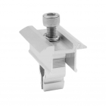 1 tk keskmine klamber, 50 mm must roostevabast terasest tsingisulam Middle clip sliver