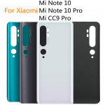 Xiaomi Mi Note 10 jaoks taga aku Mi Note10 CC9 Pro tagumine korpus, uks klaaspaneel, aku tagumine korpus must