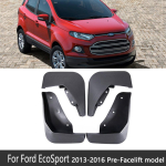 4x for Ford Ecosport 2 MK2 2013-2022 Porilapid Pritsmekaitsed Klapid Porilauad Poritiibad Esirattad Auto stiimul Fit Facelift Model gray