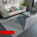 Moodne geomeetriliste mustritega vaip Lihtne pestav vaip libisemiskindel p&otilde;randavaip salongimati jaoks Kodu Magamistoa Elutoa vaip 120x160cm