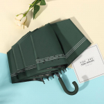 U-kujuline k&auml;epide Pocket Mini Umbrella Anti UV Paraguas Sun Umbrella Rain Tuulekindel 3 Kokkupandav Kaasaskantavad Vihmavarjud Naistele Lastele