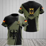 Saksa meeste T-s&auml;rk Street Casual top Saksa liputr&uuml;kiga &uuml;lisuured s&auml;rgid T&auml;navahiphop Harajuku vintage riided O-kaelusega pullover L