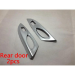 Auto ABS-ukse esiakna klaaspaneel k&auml;etoe t&otilde;stel&uuml;liti nupu trimm Toyota Vios/Yaris 2014 2015 2016 2017 jaoks Rer 2pcs gray
