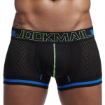 Bokserp&uuml;ksid JOCKMAIL br&auml;ndi meeste aluspesu hingav nailonv&otilde;rgust splaissitud pehmest puuvillast alusp&uuml;ksid madala v&ouml;&ouml;kohaga sportlikud meeste kohvrid XL