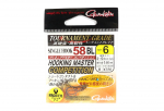 Gamakatsu Single 58 BL Barbless Hooking Master C konks, suurus 6 (6208)
