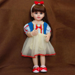 55 CM Reborn Dolls Elutruu t&auml;issilikoonist Baby Bebe vasts&uuml;ndinud t&uuml;druku nukk Printsess Veekindel m&auml;nguasi s&uuml;nnip&auml;evakingiks