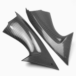 Side Panels Fairing Cover for Yamaha YZF R6 2008 2009 2010 2011 2012 2013-2016 motorcycle parts Air Dust Cover Fairing Carbon fiber pattern gray