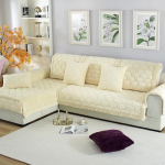 Talvine pl&uuml;&uuml;s diivanipadi paksendatud sametist laia servaga libisemiskindel diivanipadja katte r&auml;tik 30*50 beež