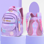 &Otilde;pilaste koolikotid, t&uuml;drukud, armsad &otilde;mblemisega v&auml;rvilised seljakott 1 3 6 klassi suure mahutavusega laste seljakott 42*28*18cm lilla