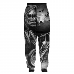 Kevad-s&uuml;gis meeste p&uuml;ksid mood p&uuml;ksid vabaaja mees sport pealuu 3D prinditud t&auml;navar&otilde;ivad dressip&uuml;ksid suures suuruses meeste riided S-6XL M