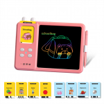 Talking Flash Cards Writing Tablet 2 in 1 Educational Child LCD Drawing Board Autism Sensory Speech