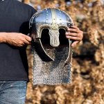Vikingi kiiver Ninakiiver Medieval Armour kiiver Cosplay kettkiiver SCA LARP kiiver Parim kingitus