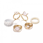 Punk vintage s&otilde;rmusekomplekt naiste gooti hip-hop Y2K mood meeste kingituseks ehted kuld