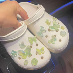 Kingav&otilde;lusid Crocsi jaoks DIY aiajalatsite komplekt Aksessuaarid Kaunistuslukk Crocsi kingade amulettidele Aksessuaarid Lastele Peokingitus T&uuml;drukutele