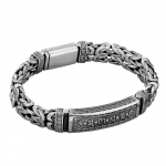 Uus h&otilde;bedane meeste k&auml;ev&otilde;ru, isiksus kuus &ndash; tegelase mantra rahumustriga vintage loominguline hipsteri v&otilde;tmesisendiga pandlakett 18cm